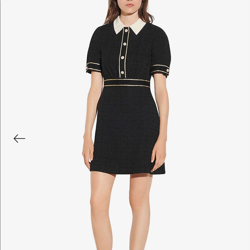 Sandro new dress - tweed mini dress